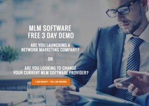 Network Marketing Software - MLMBuilder Page