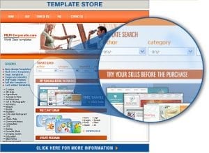 Template Store Preview