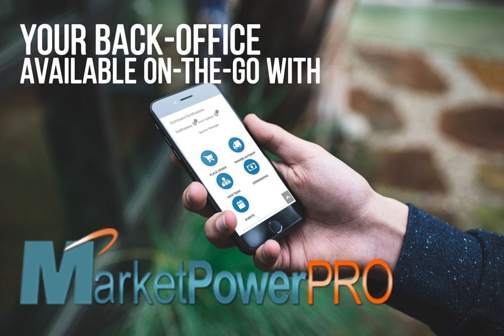 Mobile Back Office MLM Software MarketPowerPRO