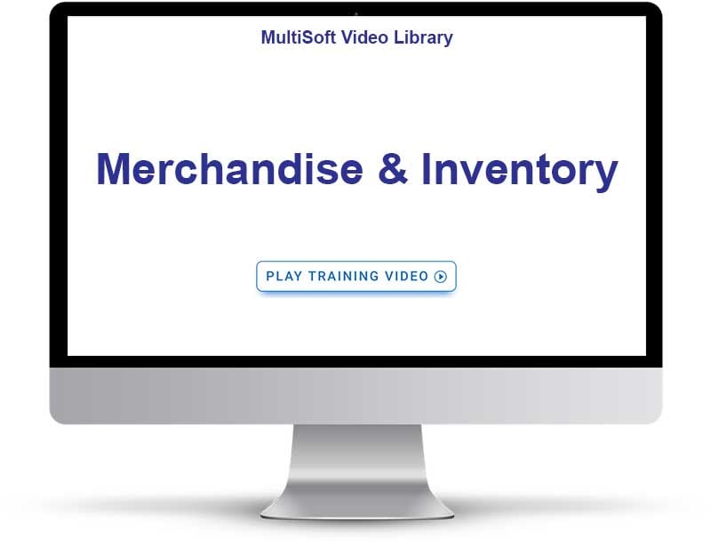 MLM Merchandise and inventory